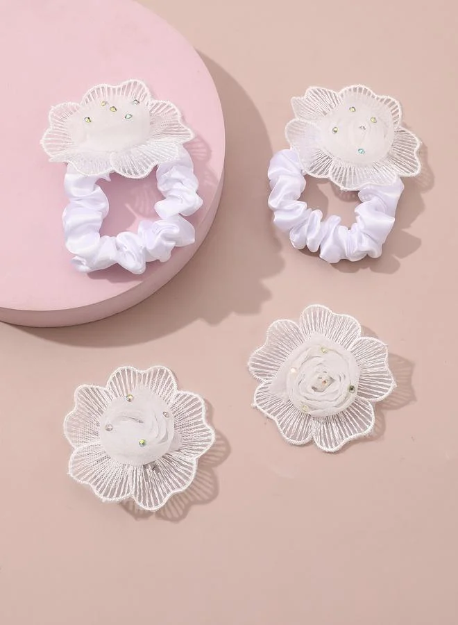 تايك تو Set of 4 - Flower Hair Accessory Set