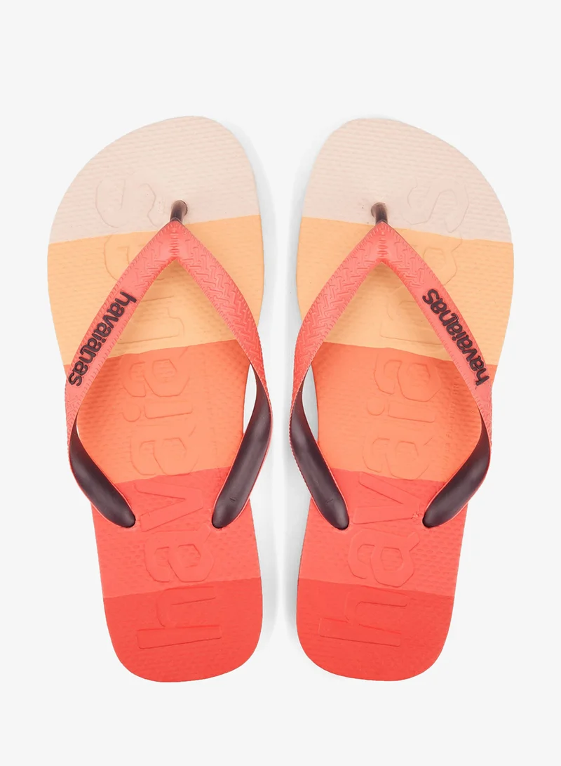 Top Logomania Flip Flops