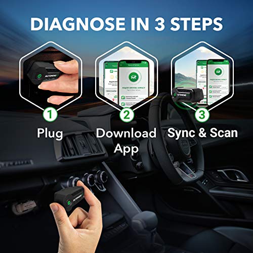 Automend Pro OBD2 Scanner - Automotive OBD2 Scanner Diagnostic Tool for iOS and Android | Bluetooth Car Code Reader for Most Vehicles | Easy to Understand Auto OBD Scanner and Check Engine Code Reader - Image 4