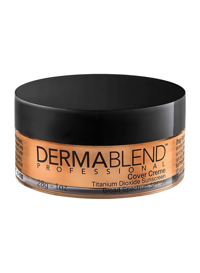 Dermablend Cover Creme High Coverage Foundation with SPF 30, 40W Caramel Beige, 1 Oz. - Image 1