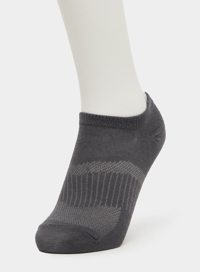 ستايلي ستيلاي طقم 5 أزواج - جوارب كاحل مسامية سادة - Image 4