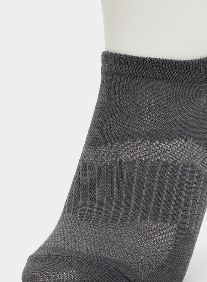 ستايلي ستيلاي طقم 5 أزواج - جوارب كاحل مسامية سادة - Image 5