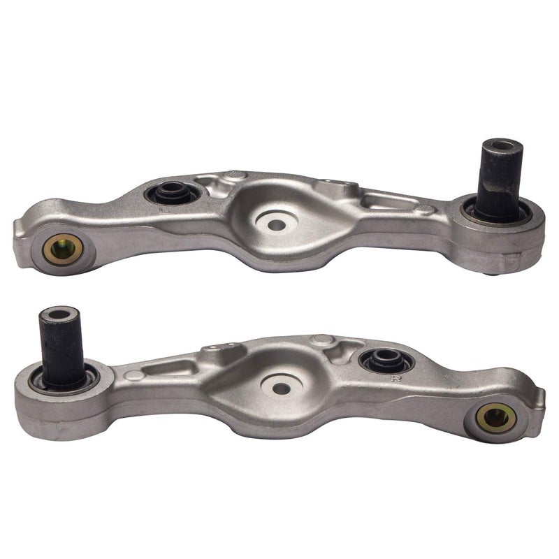 توكاريست 2 قطع K642208 K642988 فقط للدفع الخلفي الجانب الأيسر والأيمن مجموعة ذراع التحكم السفلي الخلفي المتوافقة مع لكزس 2007-2012-2013-2017 LS460 جانب السائق والراكب نظام التعليق