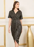 Styli black with gold speckles