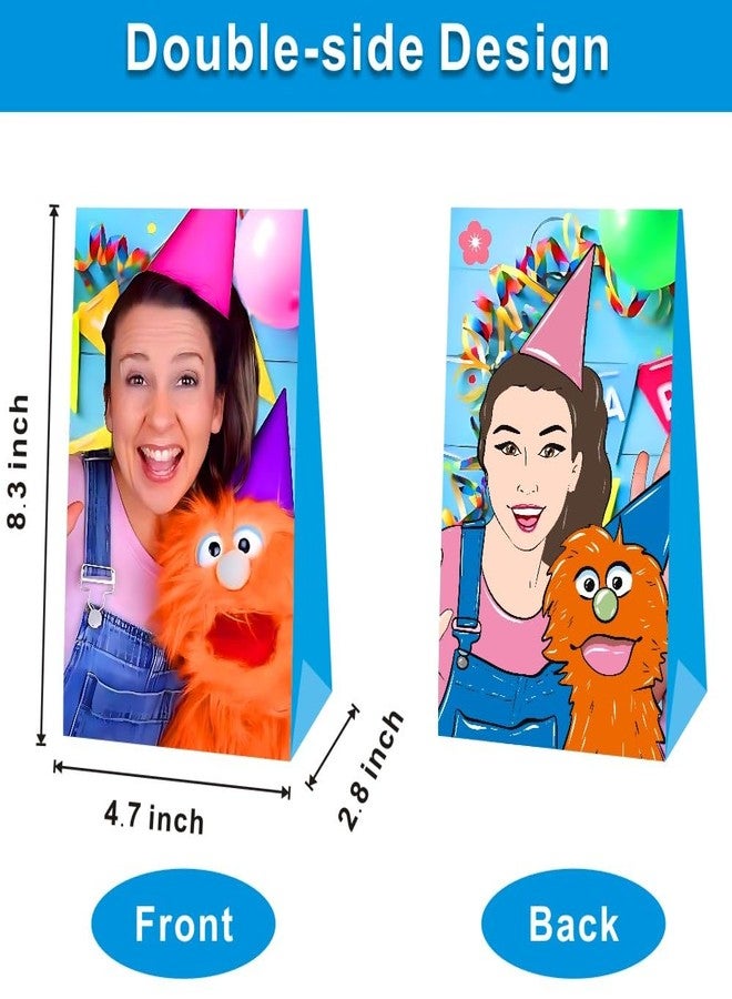 BNFUO 12pcs Rachel Goodie Bags Party Bags Gift Bags for Birthday Party, Rachel Birthday Party Supplies Birthday Decorations - Image 2