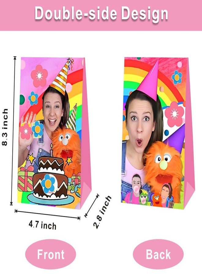BNFUO 12pcs Rachel Goodie Bags Party Bags Gift Bags for Birthday Party, Rachel Birthday Party Supplies Birthday Decorations - Image 3