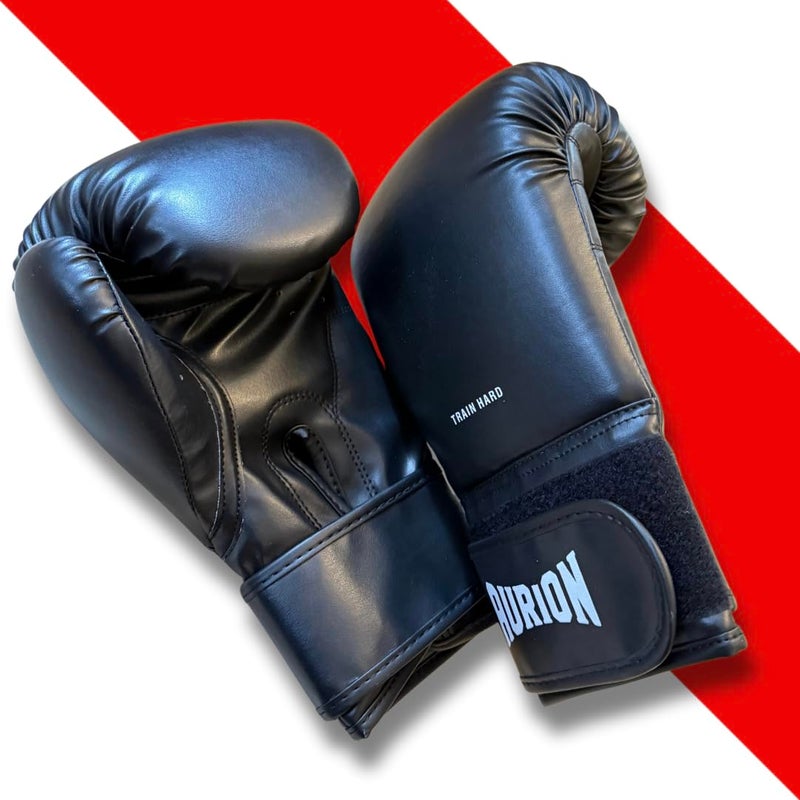 AURION 14oz Boxing Gloves – Premium PU Leather Training Gloves for Boxing, Kickboxing, MMA & Muay Thai | Enhanced Wrist Support & Hand Protection for Men & Women - Image 1