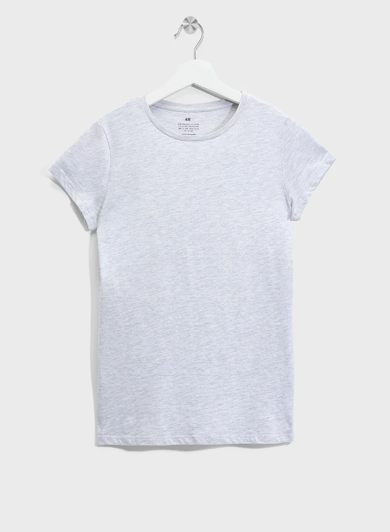 H&M 3-Pack Cotton T-Shirts