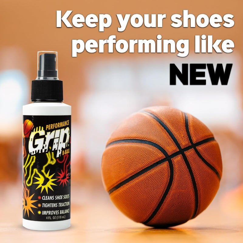 Performance Grip Store Basketball Shoe Spray 8 Oz – Grip Spray for Basketball Shoes Bottom – Non-Sticky Mist That Rejuvenates Soles & Boosts Traction - Image 2