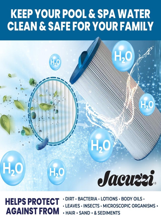 Jacuzzi Proclear 6000-383 Filter, 60 Sq Ft, J-300 Series (2002+) - Pure Filtration for Crystal-Clear Water, Hot Tubs Replacement Part, Easy Installation, Refreshing Spa Experience - 1 Pack - Image 4