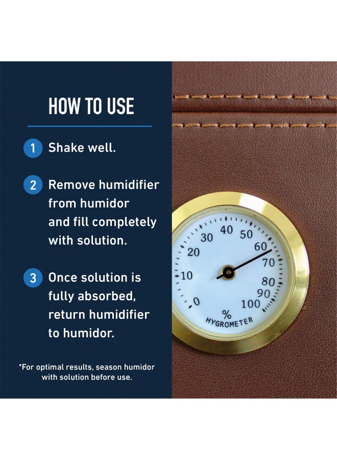 Essential Values Humidor Solution, Propylene Glycol for cigar humidifiers, 32oz Humidor Accessories by Essential Values - Image 4