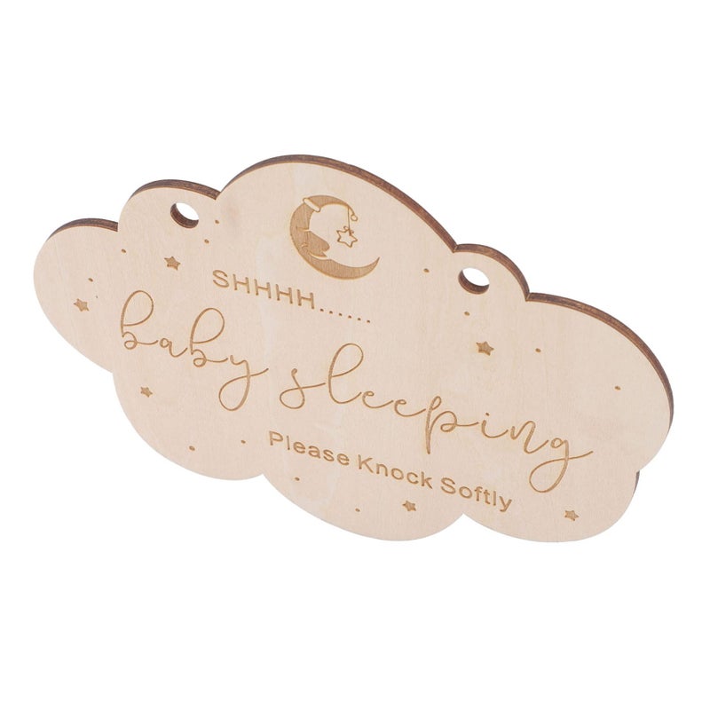 Wooden Do Not Disturb Sign Rustic Door Decor For Nursery And Family - Image 2