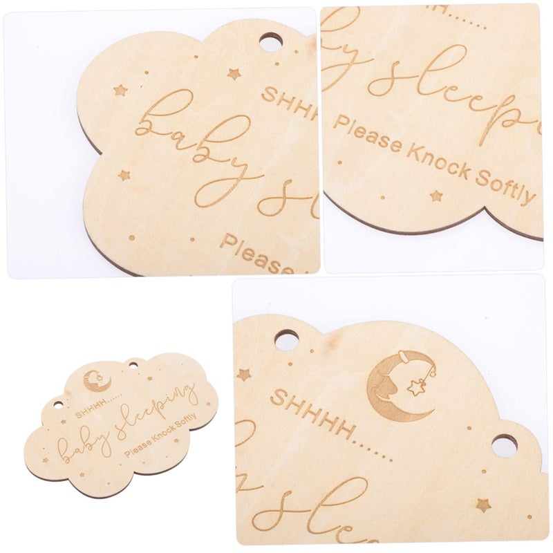 Wooden Do Not Disturb Sign Rustic Door Decor For Nursery And Family - Image 5