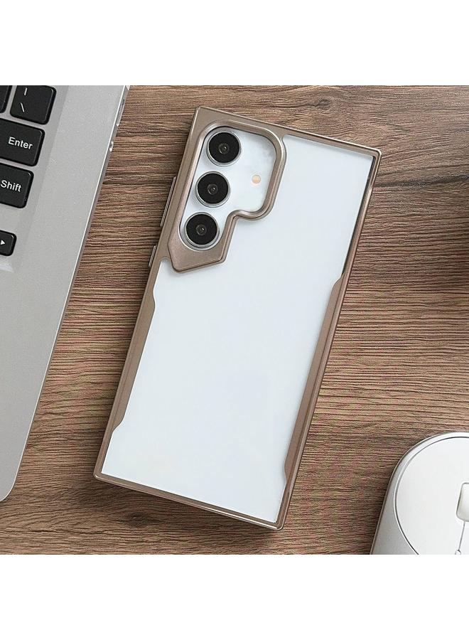S-TOP Case For Samsung Galaxy S24+ 5G Electroplating TPU Frame Hybrid PC Phone Case - Image 1
