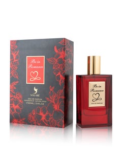 Volare Be In Romance Eau De Parfum for Women, 100ml | Floral & Gourmand Fragrance with Almond Milk, Peony & Vanilla