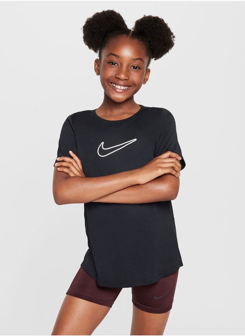 Nike Dri-Fit One Hybrid T-Shirt  - Image 1