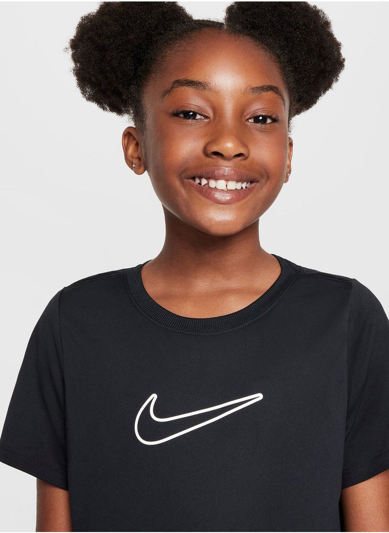 Nike Dri-Fit One Hybrid T-Shirt  - Image 3