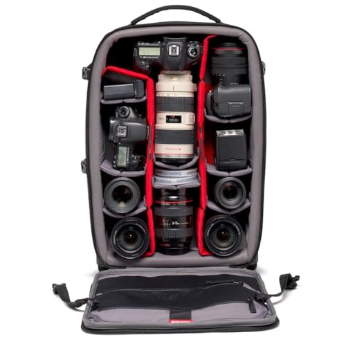 Manfrotto Advanced Trolley M III, for Reflex/Mirrorless Camera with Lenses, Hand Luggage, Reflex Bag with Tripod Attachment, Photography Accessories - Image 5