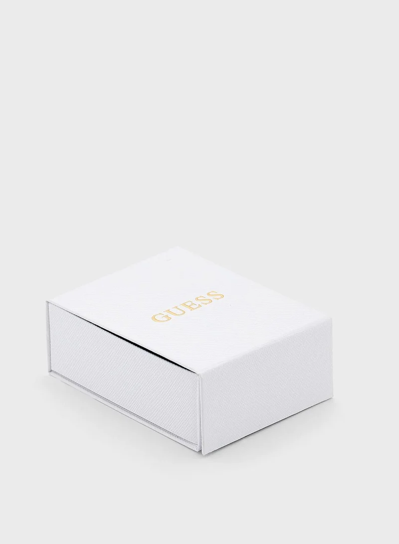 جس اقراط دبوسية بشكل قلب