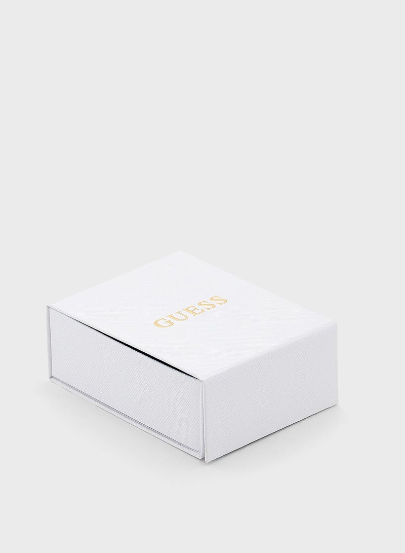 جس اقراط دبوسية بشكل قلب - Image 3