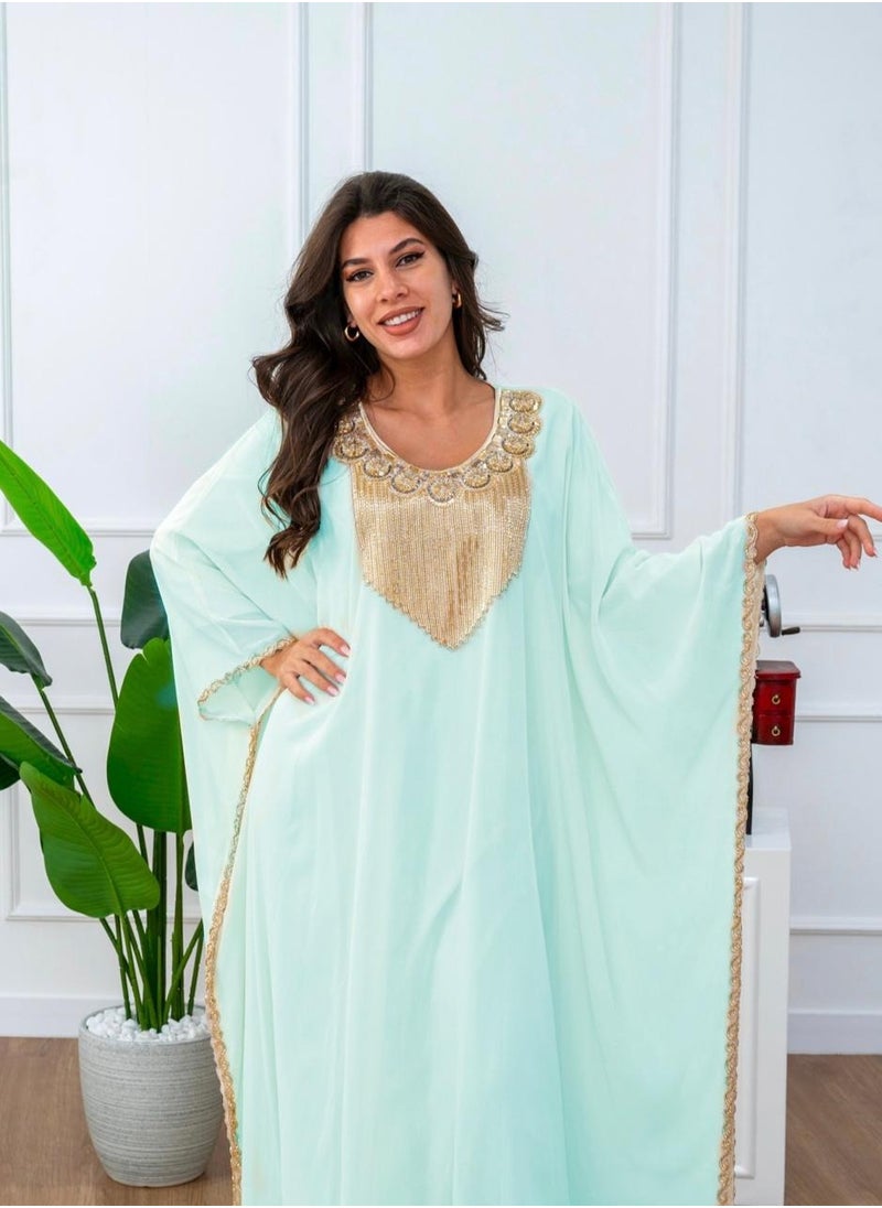 AL BENT AL SHARQIEH women jalabiya , arabian traditional dress 