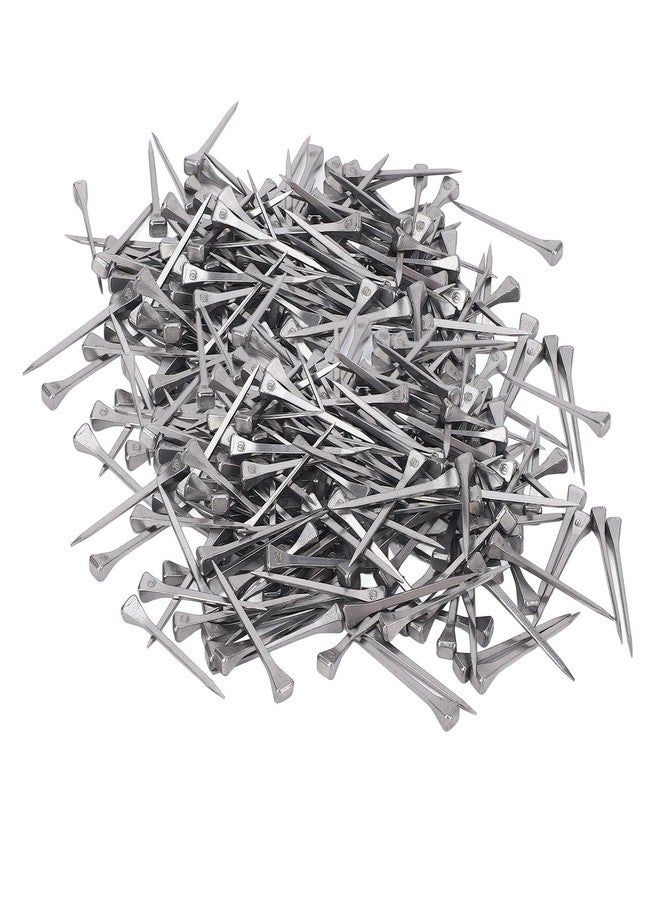 VINGVO 250pcs Horse Shoes, 2.1 Inches E6 Horseshoes Nails, Stainless Steel Horse Shoeing Tools, 2.1" Hoof Horseshoe Tools, Securing Firmly Accessory for Horses Training Equestrian Sports, Horse Race (250) - Image 1