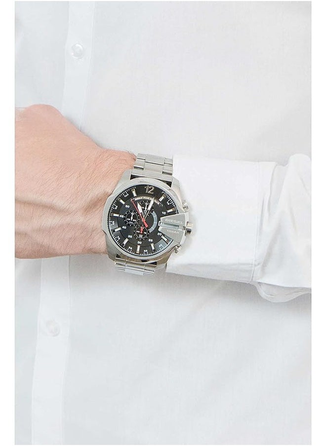 DIESEL Men's Chi Round stainless steel Chronograph watch - DZ4308  - Image 2
