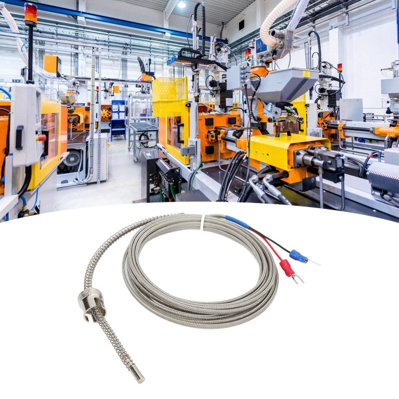 Thermocouple: High-temperature Resistant Industrial Grade Steel - Anti-interference Wire Sensitive Detection Firm Wiring for Petroleum Chemical Metallurgy Environmental Protection Temperature Measurem - Image 5
