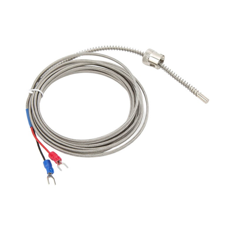 Thermocouple: High-temperature Resistant Industrial Grade Steel - Anti-interference Wire Sensitive Detection Firm Wiring for Petroleum Chemical Metallurgy Environmental Protection Temperature Measurem - Image 1