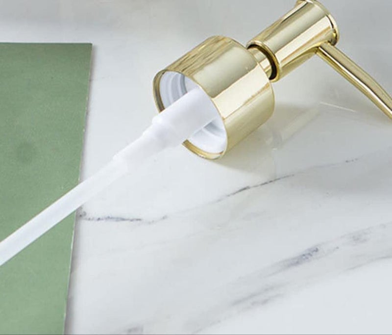 Saaikee Soap Dispenser for Bathroom and Kitchen for Liquid Handwash Ceramic 300 ML White - Image 4