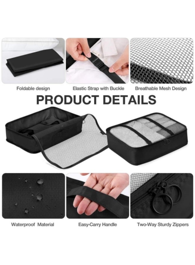 GGEROU Packing Cubes Set of 11, Waterproof Travel Luggage Packing Organizers Set, Travel Accessories Large Toiletries Bag - Image 5