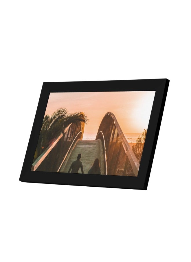 Pixie Smart Digital Photo Frame | WiFi Connected Picture & Video Display, Full HD, TouchScreen 10.1" size, Built-in Speaker, Type-C & Micro SD port, Great Gift for Family, Friends, Parents - Black  - Image 2