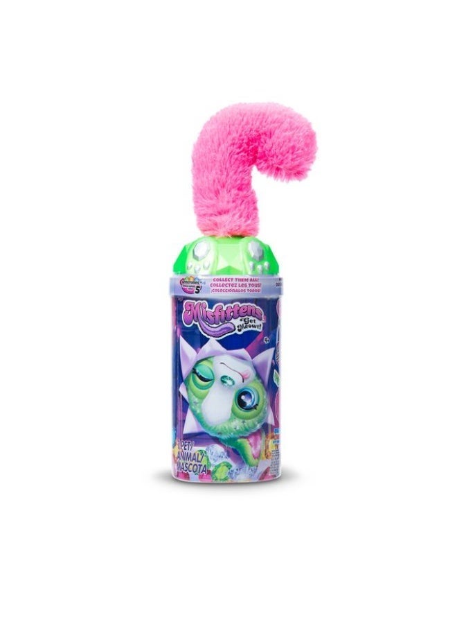 Misfittens Gemstones Wave 3 Surprise Blind Bag Plush Animal Toy – Squishy Mystery Capsule | Fox Axolotl Bunny Cheetah | Collectible Soft Toy Gift for Girls Boys Ages 4+ | Basic Fun - Image 2