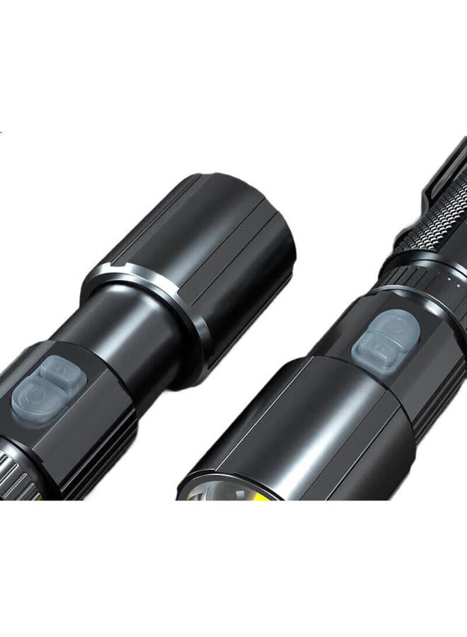 Warsun Y65S Flashlight, Zoomable, High-Intensity, Military-Grade, Long-Range, Led, Rechargeable, Waterproof, Searchlight, Emergency Light, Specialized - Image 3