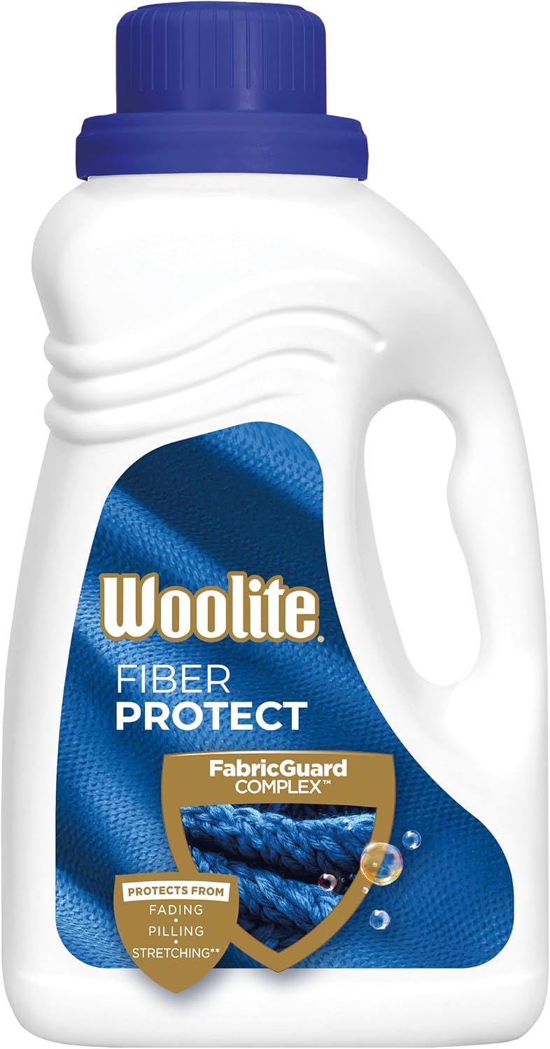 Woolite Gentle Cycle Liquid Laundry Detergent for HE and Regular Machines, Sparkling Falls Scent, 50 Ounce - Image 1