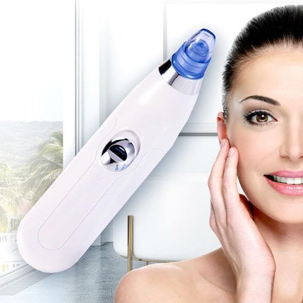 SHB SHB 4 in 1 MultiFunction Blackhead Whitehead Extractor Remover Device Pimple Removal Tool Skin Cleaner Acne Pimple Pore Cleaner Vacuum Suction Tool for Men and Women  - Image 4