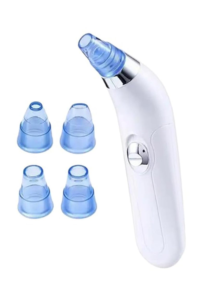 SHB SHB 4 in 1 MultiFunction Blackhead Whitehead Extractor Remover Device Pimple Removal Tool Skin Cleaner Acne Pimple Pore Cleaner Vacuum Suction Tool for Men and Women  - Image 1