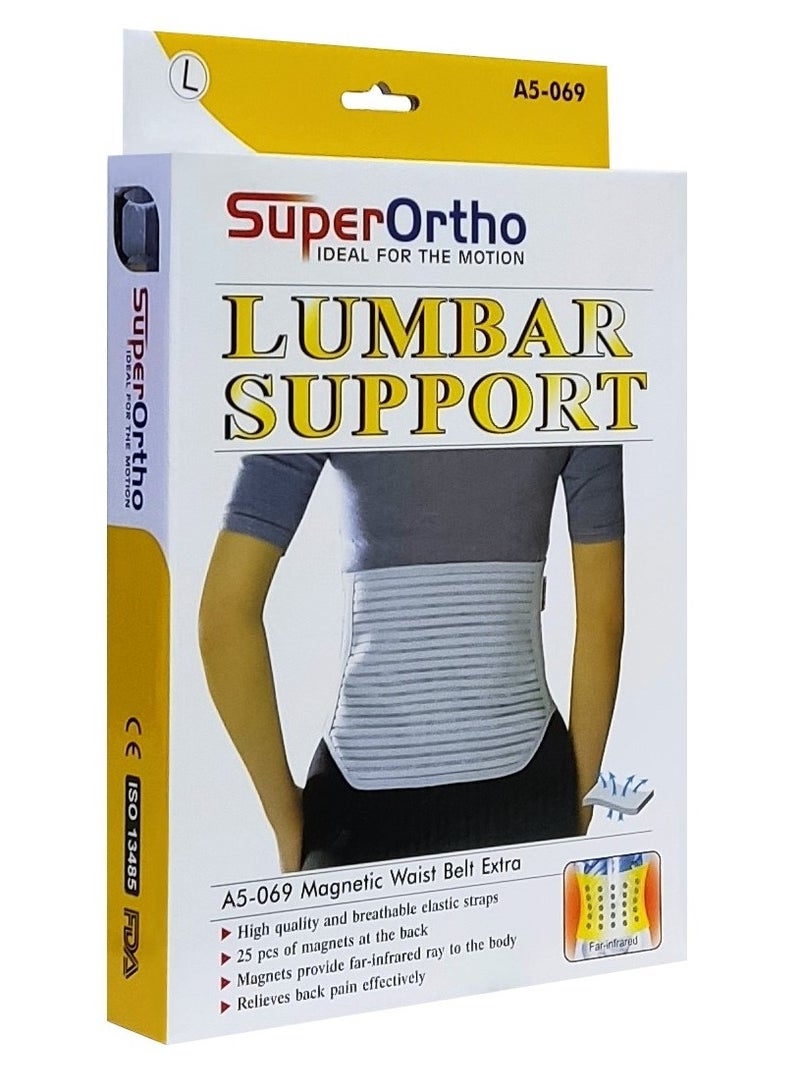 SuperOrtho Super Ortho A5-069 Magnetic Waist Belt Extra (M)