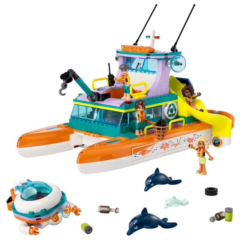 LEGO - Friends Sea Rescue Boat 717 Pieces - 41734 - Image 2
