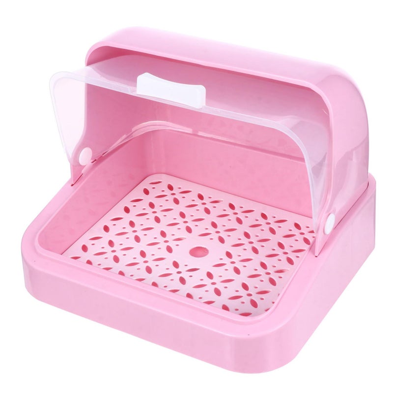 Visible Cover Feeding Bottle Storage Box Draining Tray Cutlery Organizer Random Color - Image 2