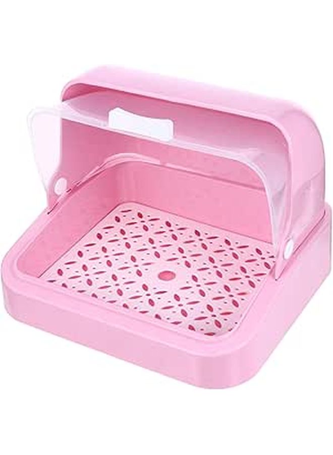 Visible Cover Feeding Bottle Storage Box Draining Tray Cutlery Organizer Random Color - Image 1