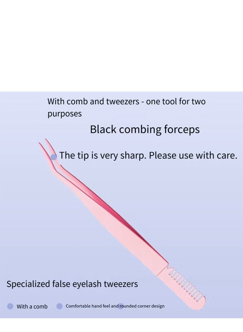 280pcs False Eyelashes,DIY Individual Eyelash Extension Kit,9-16mm Mixed Individual Lashes Cluster, False Eyelash Clusters With Eyelash Brushes And Curlers Kit,Newbie Applicable, Can Be Used Repeatedly, 30d+40d Kit. - Image 5