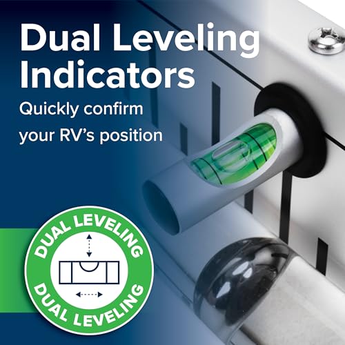 Camco Camper/RV AccuLevel - Features Front to Back and Side to Side RV Leveling - Easy to Install (25563) - Image 3