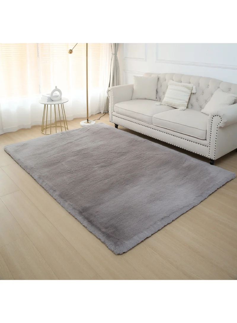 هوم بوكس Luxy Bliss Faux Rabbit Fur Rug 230 x 160 cm