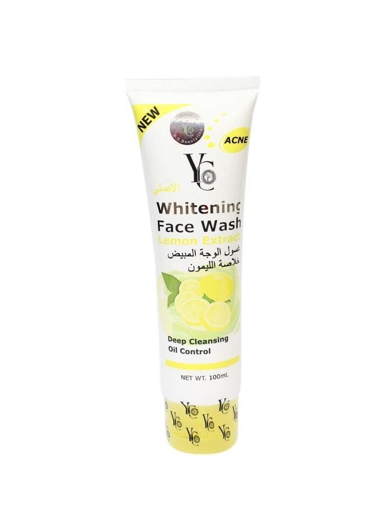 Whitening Face Wash With Lemon Extract, 100 ml