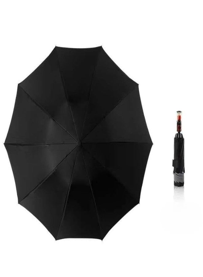 TUPERMAR Radium Umbrella Compact Travel Umbrella With Reflective Strip Windproof & UV Protection Anti-Slip Handle Lightweight UV Block for Men, Women, Kids Ideal for Rain and Sun Coverage(1) - Image 1