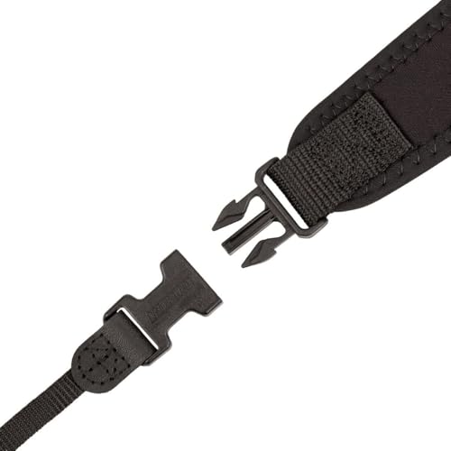 OP/TECH USA Super Classic Strap – 3/8-Inch (Black) | Comfortable Camera Neck Strap, DSLR Camera Strap, & Binocular Strap for Secure Carry - Image 4