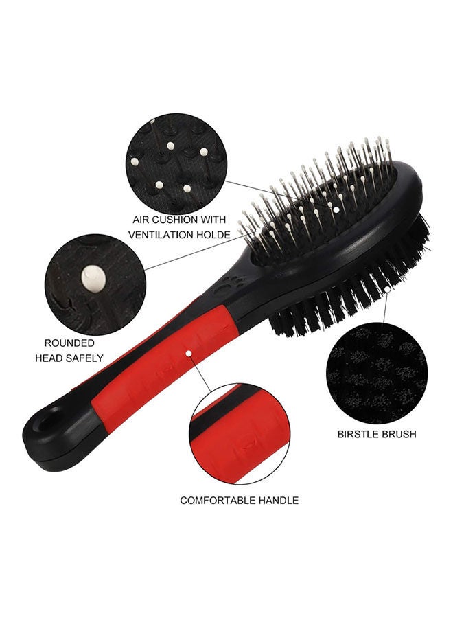 جولدن أروز فرشاة مزدوجة الجوانب 2 في 1 للعناية بالحيوانات الأليفة مقاس L - ‎21.9 x 6 x 5 سم - Image 5