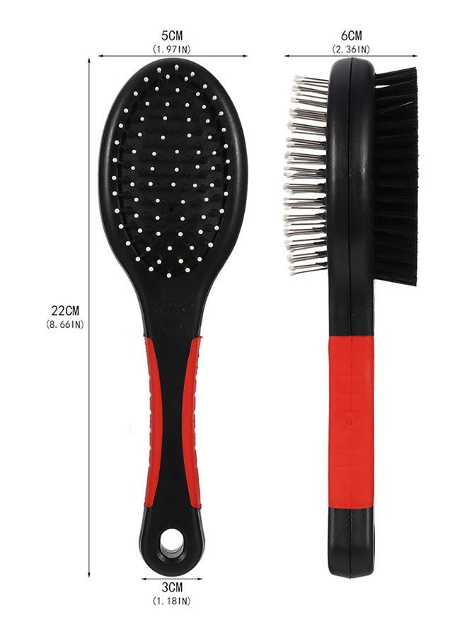 جولدن أروز فرشاة مزدوجة الجوانب 2 في 1 للعناية بالحيوانات الأليفة مقاس L - ‎21.9 x 6 x 5 سم - Image 4