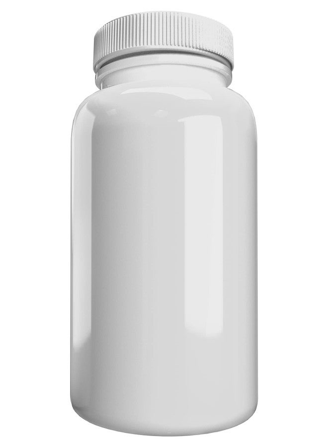 Mountain West Company (6 Pack White Pill Bottle with Lid, Storage, Plastic Pill Container, 150cc Capacity - Image 2